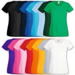 Fruit of the Loom Lady Fit Valueweight T-Shirts für Damen