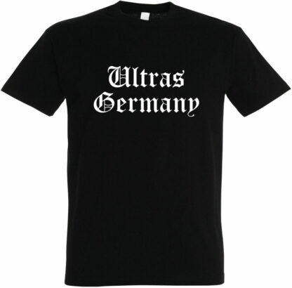 T-Shirt Ultras Germany - Fussball Hooligan Hardcore Pyro Bengalo Fußball
