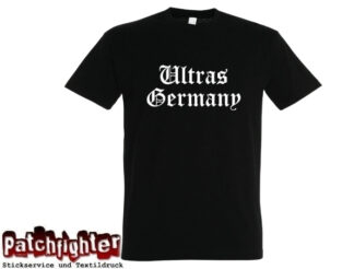 T-Shirt Ultras Germany - Fußball Hooligan Hardcore Pyro Bengalo